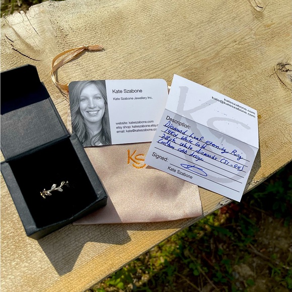 Diamond Leaf Band - Kate Szabone - Picture 2 of 4